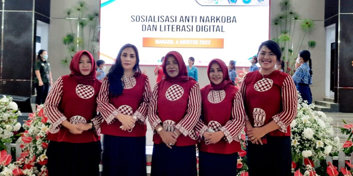 PKK Bolmong Ikut Sosialisasi Anti Narkoba