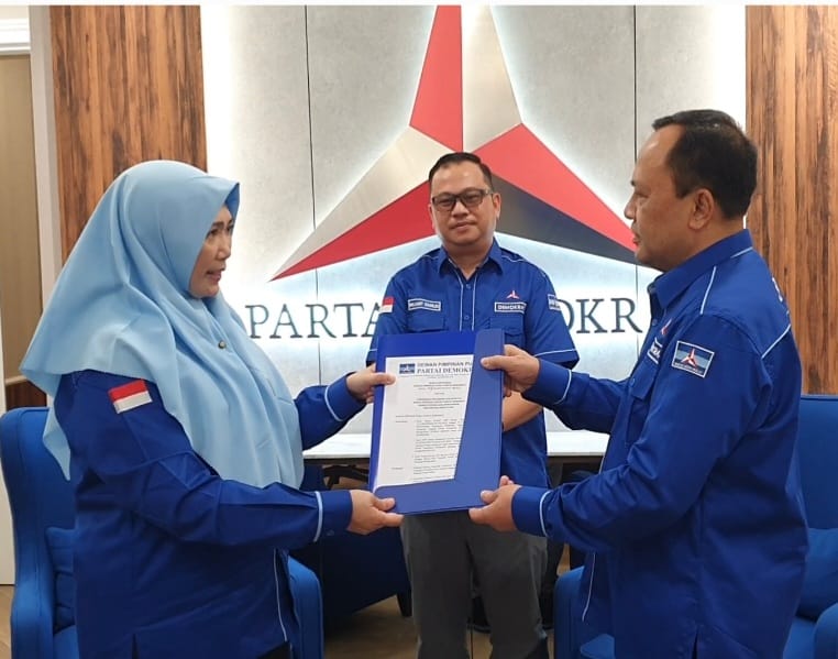 Bambang Dwidjatmiko Resmi Menjabat Plt Ketua DPC Partai Demokrat Kabupaten Bolaang Mongondow