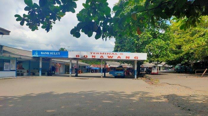 Terminal Serasi Kotamobagu Pindah Sementara ke Terminal Bonawang Mongkonai