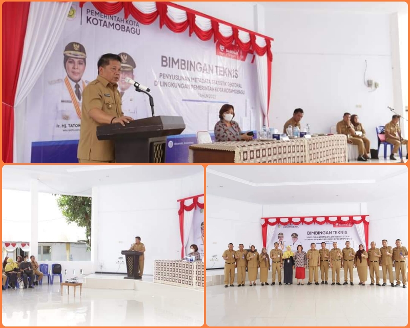 Wakil Wali Kota Buka Bimtek Penyusunan Metadata Statistik Sektoral