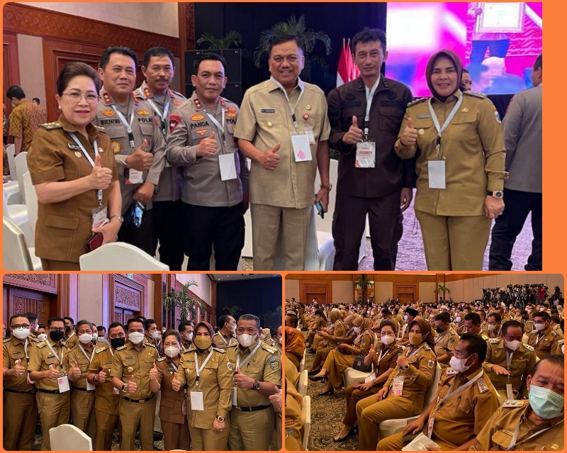 Wali Kota Kotamobagu Hadiri Pertemuan dengan Presiden Jokowi di JCC Senayan  