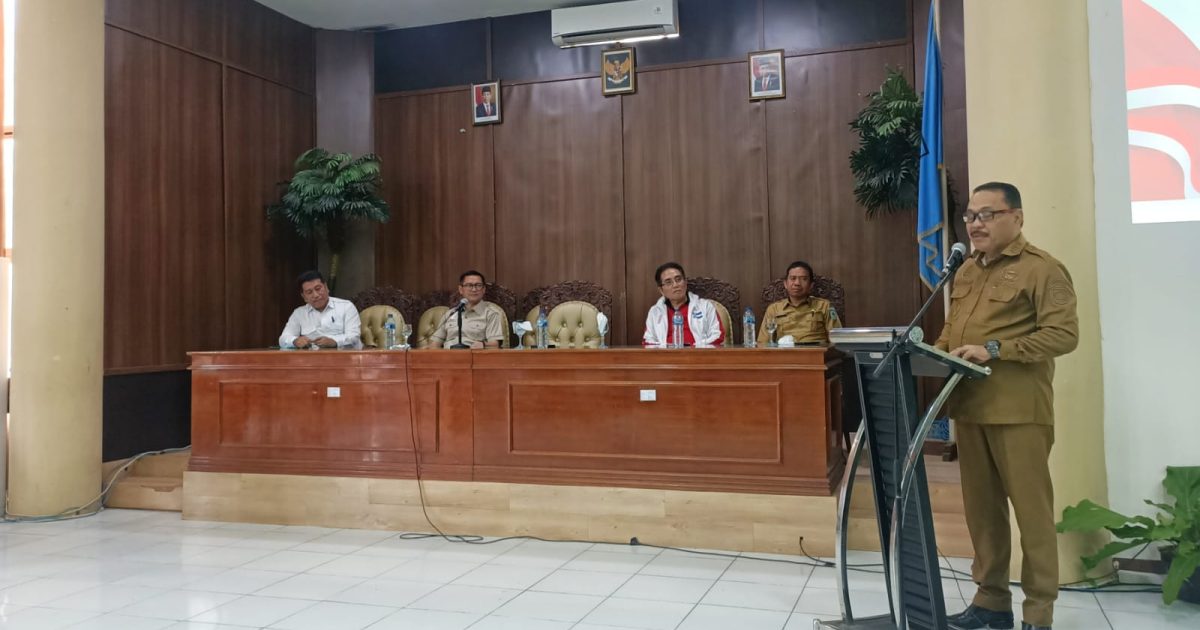 Pengurus Gabungan Pj Bupati Bolmong Ir Limi Mokodompit MM Memberikan Sambutan Dalam Pelantikan Bridge Bolmong