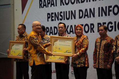 Wali Kota Terima Penghargaan BKN Award Tahun 2022
