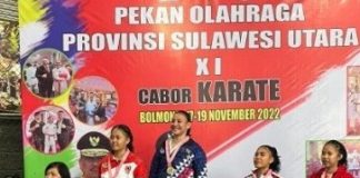 Dua Atlet Boltim Berhasil Meraih Medali Emas di Cabor Karate dan Lompat Jauh