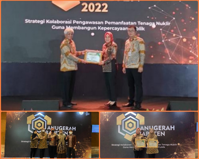 Wali Kota Terima Penghargaan Bapeten Award 2022 atas Capaian RSUD Kota Kotamobagu