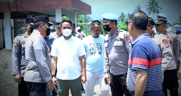 Bupati Sam Sachrul Mamonto Terima Kunjungan Mantan Kapolda Sulut