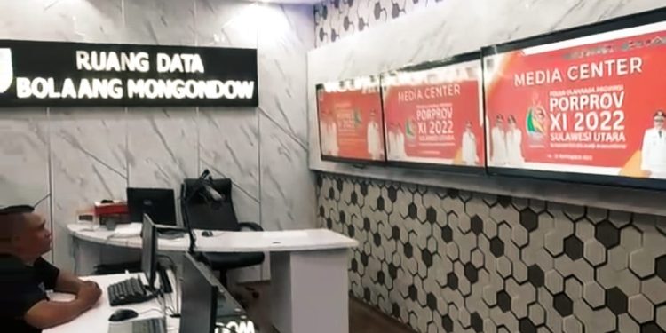 Kantor Diskominfo Bolmong Jadi Pusat Media Center Porprov Sulut ke XI