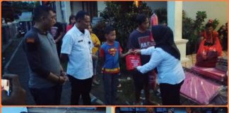 Pemkot Kotamobagu Salurkan Bantuan Untuk Warga Korban Kebakaran di Kelurahan Kotobangon