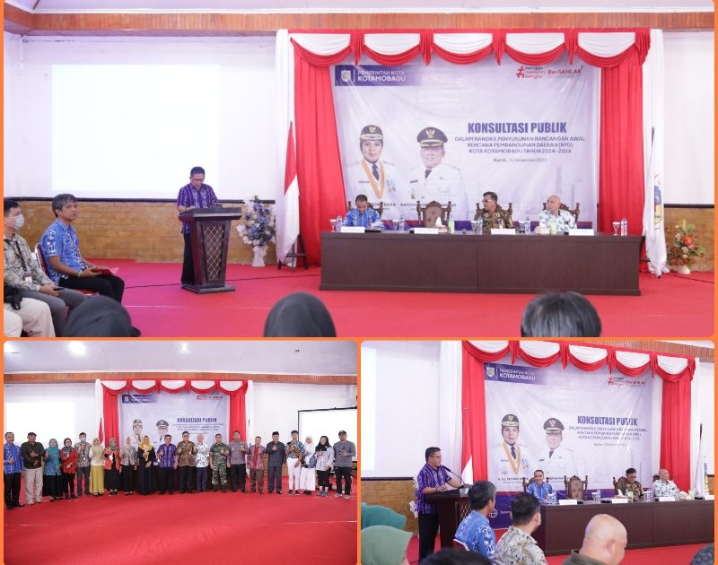 Wakil Walikota Buka Pelaksanaan Forum Konsultasi Publik RPD Tahun 2024-2026