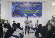 Bupati Sam Sachrul Lakukan Rapat Kerja dengan Guru di Lingkup Pemkab Boltim