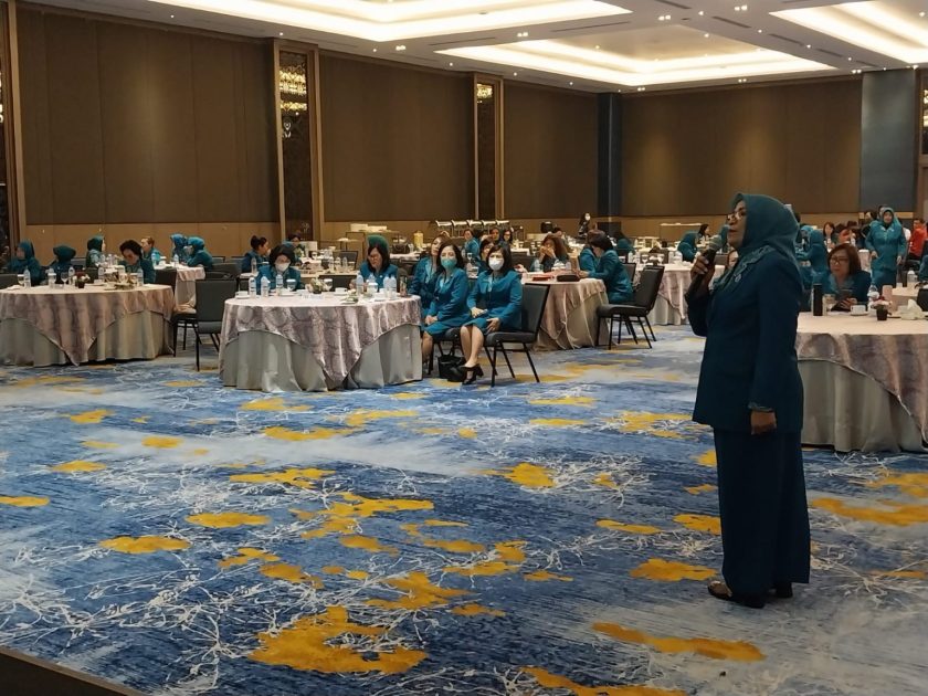 Ketua PKK Bolmong Ny Iriyanti Suleha Mokodompit Uswanas Paparkan Program Kerja