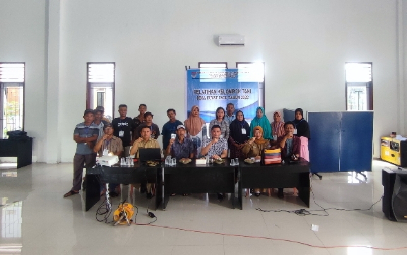 Pemdes Buyat Satu Laksanakan Pelatihan Kepada Kelompok Tani