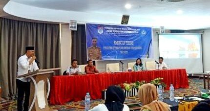 Asisten I Pemkab Boltim Buka Kegiatan Bimtek Penguatan Keterampilan Guru Matematika