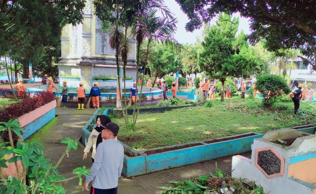 Pemkot Kembali Lakukan Pembenahan Taman Kota dan Tingkatkan Pengawasan dan Pengamanan