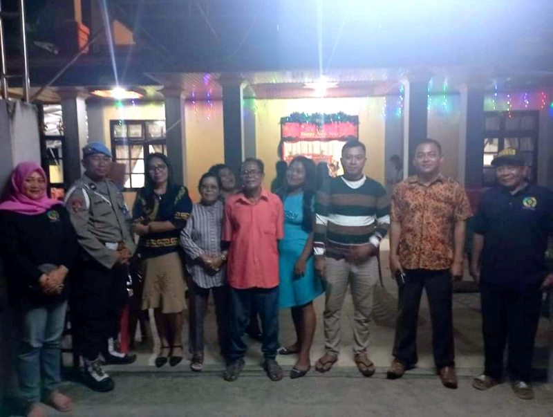 Jaga Toleransi Kerukunan Beragama, Umat Muslim Jaga Ibadah Malam Natal di GMIBM Imanuel Buyat