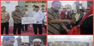 OD-SK Serahkan Bantuan Paket Sembako untuk Masyarakat Berpeghasilan Rendah Melalui Baznas