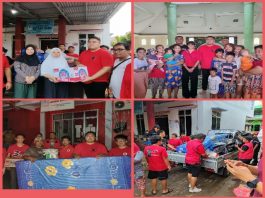 BMI se-Sulut Salurkan Bantuan dan Beri Suport kepada Warga Korban Banjir dan Longsor di Manado