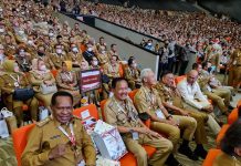 Bupati Limi Hadiri Rakornas Kepala Daerah dan Forkompimda yang Dipimpin Langsung Jokowi
