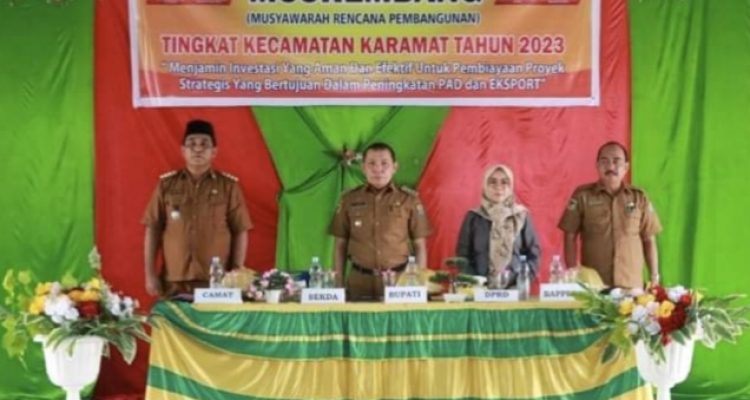 Objek Wisata Tanjung Dako Masuk Topik Musrembang di Karamat