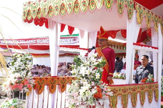 HUT Bolmong ke-69, Pj Bupati Limi Mokodompit Bertekad Jadikan Lumbung Pangan Indonesia Timur