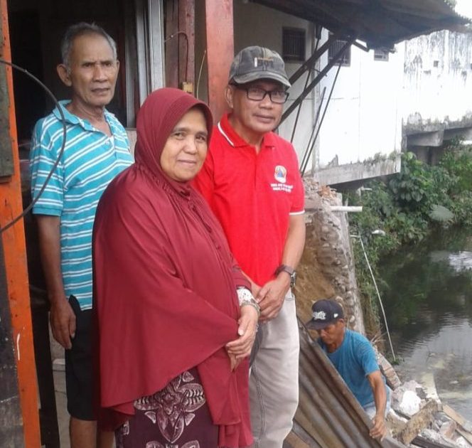 Pemkot Tangani Rumah Terdampak Longsor di Kelurahan Mogolaing