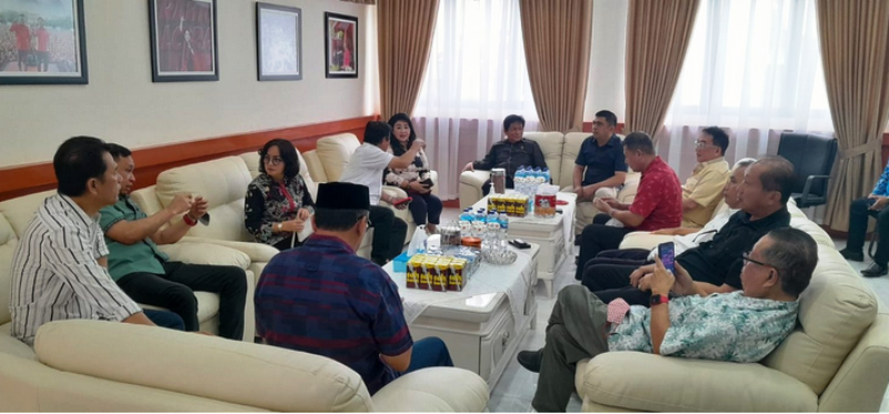 DPRD Kota Kotamobagu Terima Kunjungan Ketua dan Anggota Deprov Sulut