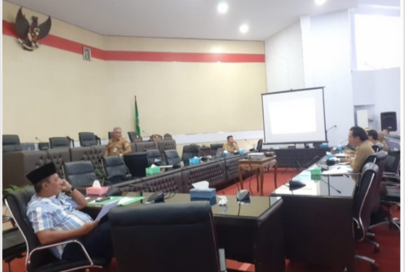 Komisi I DPRD Evaluasi Anggaran Didkominfo Kotamobagu