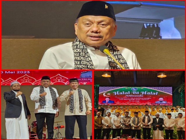Hadiri Halal Bihalal Alumni SMA Manado di Jakarta, Olly: Silaturahmi Itu Penting
