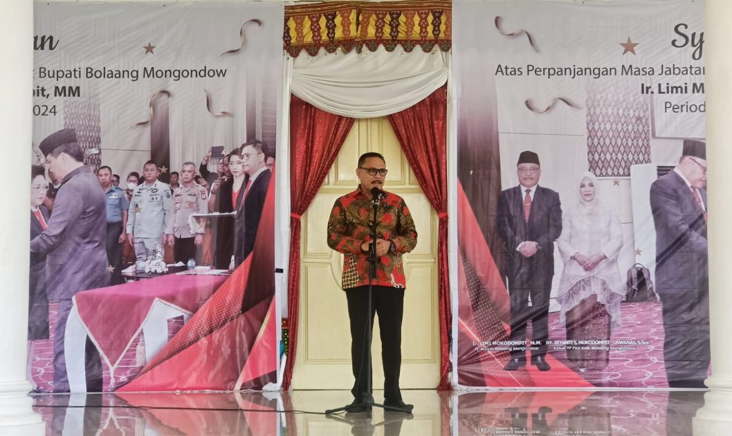 Perpanjangan SK Pj Bupati, Limi Gelar Syukuran di Lingkup Pemkab Bolmong