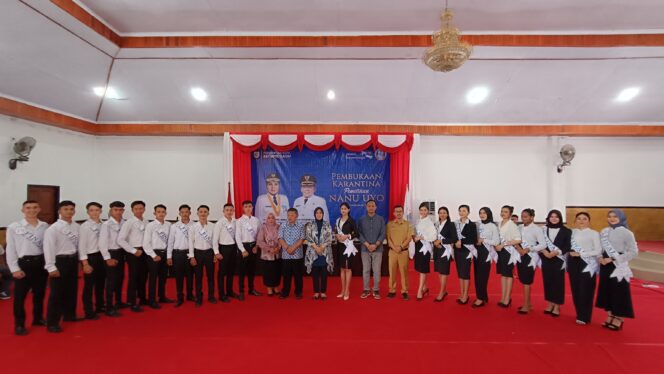 Walikota Tatong Bra Buka Kegiatan Karantina Uyo Nanu Kotamobagu Tahun 2023