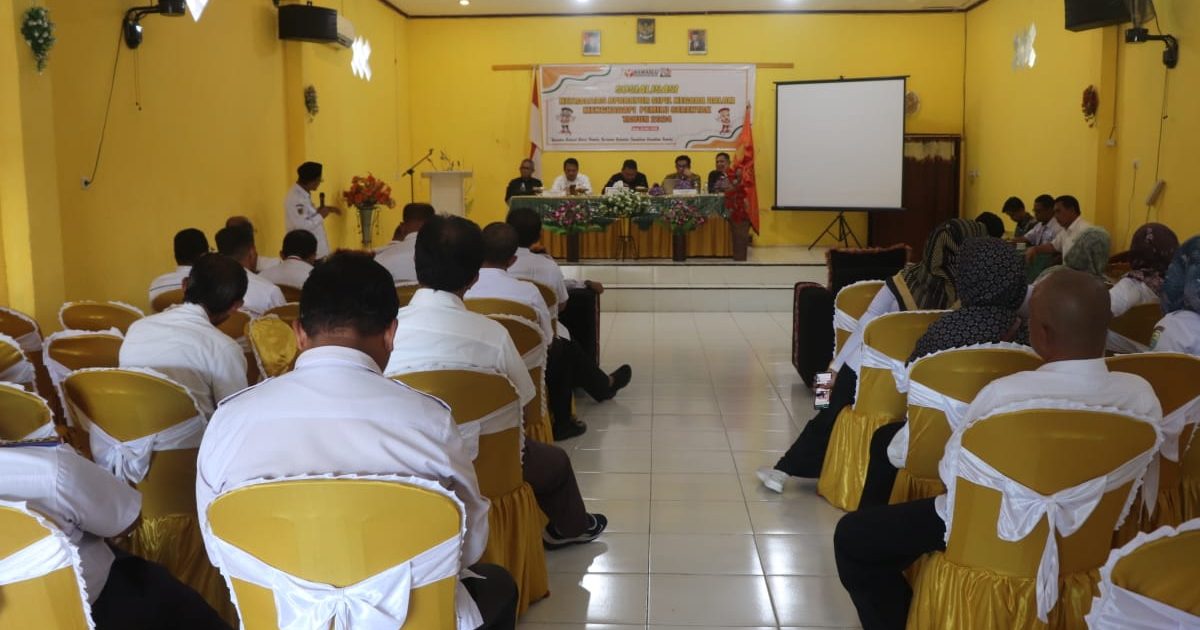 Bawaslu Buol Gelar Sosialisasi Netralitas ASN Pada Pemilu 2024