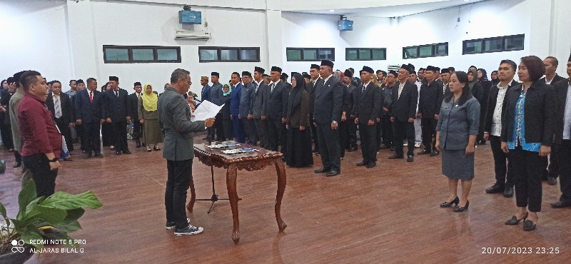 Bupati Boltim Laksanakan Mutasi Besar-besaran, Ini Daftarnya