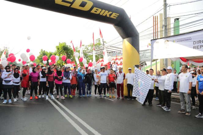 Wakil Walikota Launching Rangkaian Semarak HUT ke – 78 Republik Indonesia