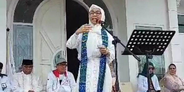 Hadapan Ribuan Jamaah BKMT, Yasti Sebut Jalan Tol Manado-Bitung Tidak Lepas Peran Olly Dondokambey