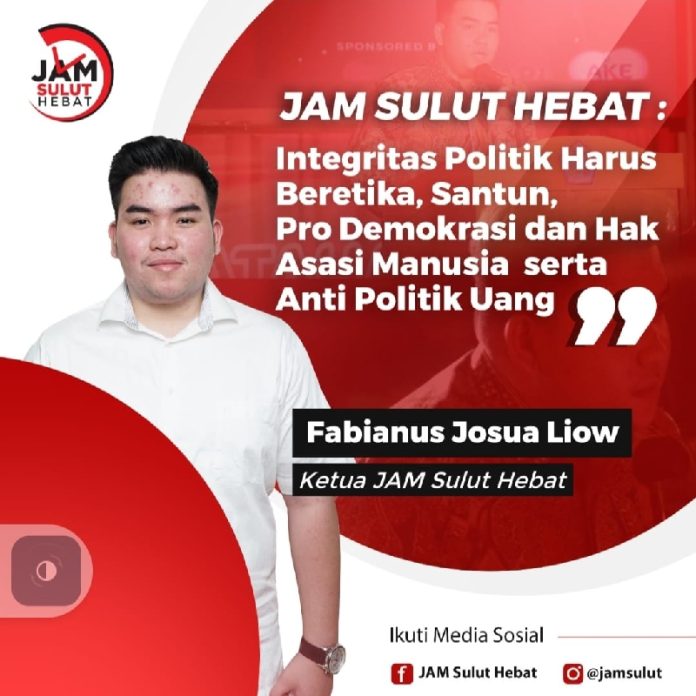 Ketua JAM Sulut Hebat Sebut Filosofi OD-SK Paling Ideal Bagi Pemilih Pemula Menentukan Sikap Politik