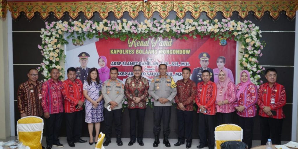 Limi Mokodompit Hadiri Pisah Sambut Kapolres