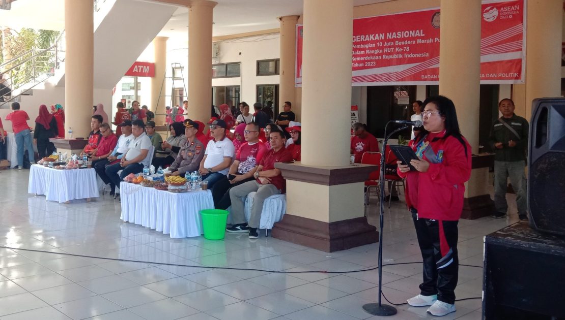 Germas Kegiatan Pembuka Sambut HUT RI ke -78 di Bolmong