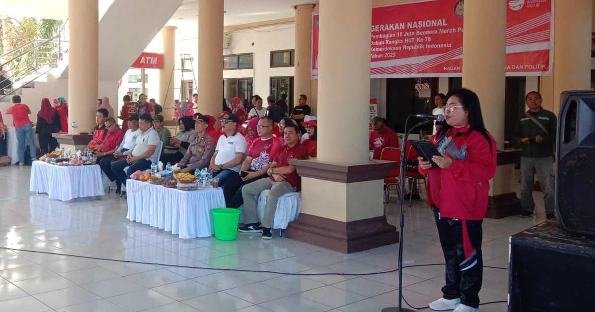 Germas Kegiatan Pembuka Sambut HUT RI ke -78 di Bolmong