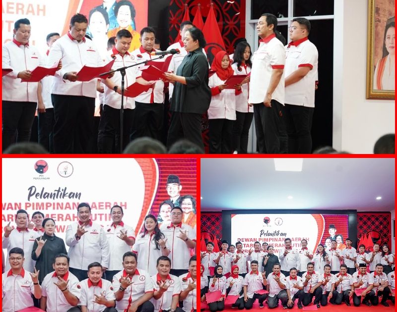 Hadiri Pelantikan DPD TMP Jawa Tengah, Rio Dondokambey Berharap dapat Merangkul Anak Muda dan Gen Z di Luar PDI Perjuangan