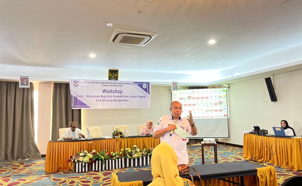 Dinks Bolmong Gelar Workshop Kader Pelayanan Bagi Usia Produktif Dan Lansia se-Bolmong