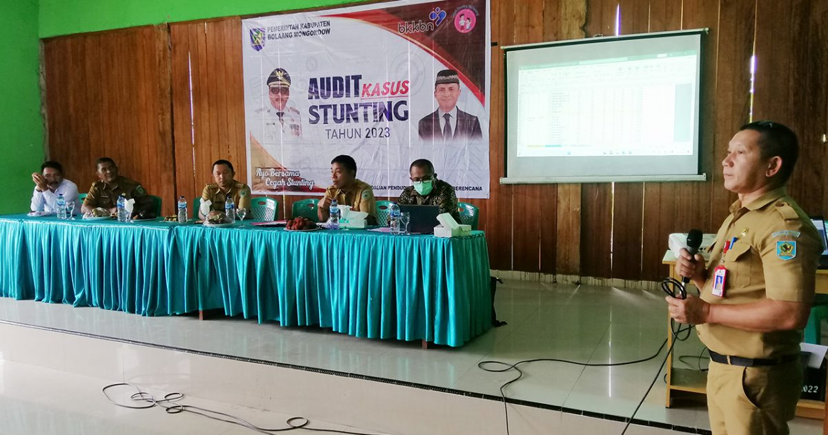 DPPKB Bolmong Gelar AKS untuk Identifikasi Resiko Stunting