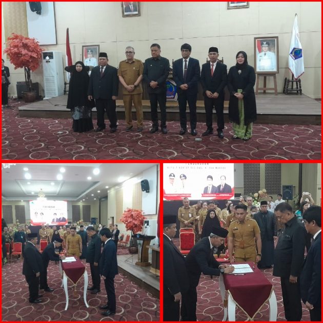 Kukuhkan Kepala Kantor Regional XI BKN Manado, Olly Berharap Amanah yang Diberikan Mampu Ditunaikan Secara Paripurna