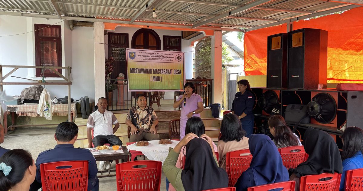 Dinkes Bolmong Melalui Puskesmas Pangian Terus Mantapkan Akreditasi