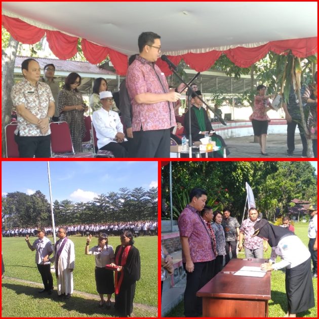 Steven Kandouw Minta Kembalikan Kejayaan Tenaga Pendidik Saat Melantik 2.096 Pejabat Fungsional Guru PPPK