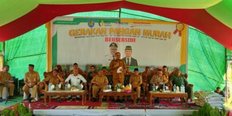 Kendalikan Inflasi, 30 Ton Beras Terjual dengan Harga Murah di Kecamatan Passi Barat