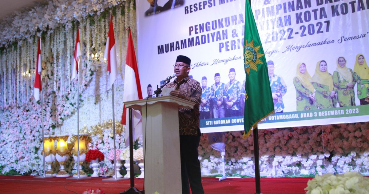 Asripan Nani: Terima Kasih Atas Peran Muhammadiyah dan Aisyiyah Kota Kotamobagu