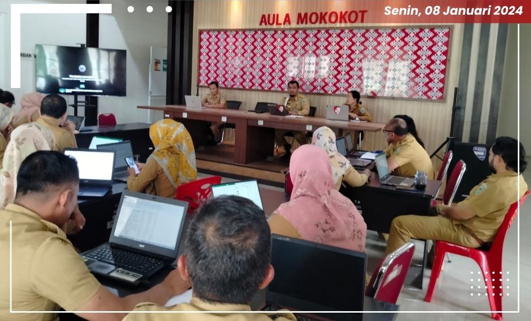 Inspektorat Bolmong Gelar Evaluasi dan Pemantapan Binwas 2024, Rio Lombone Harap Tahun 2024 APIP Lebih Efektif