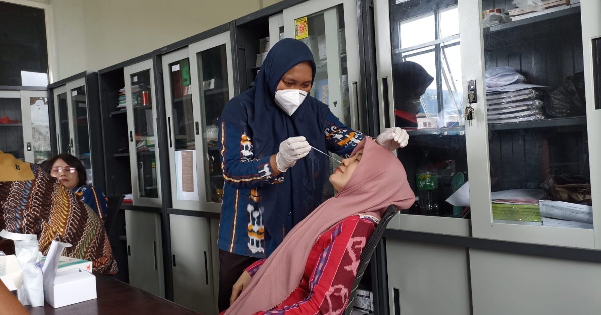 Awal 2024, Dinkes Bolmong Gelar Rapid Test Antigen di Lingkungan Kerja