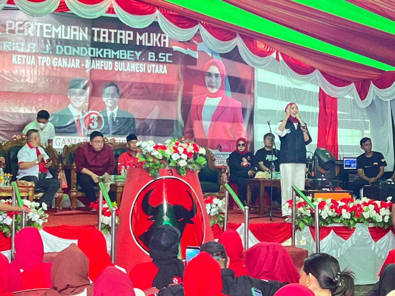 FTM dan Rio Serukan Menangkan Ganjar-Mahfud di Bolmong