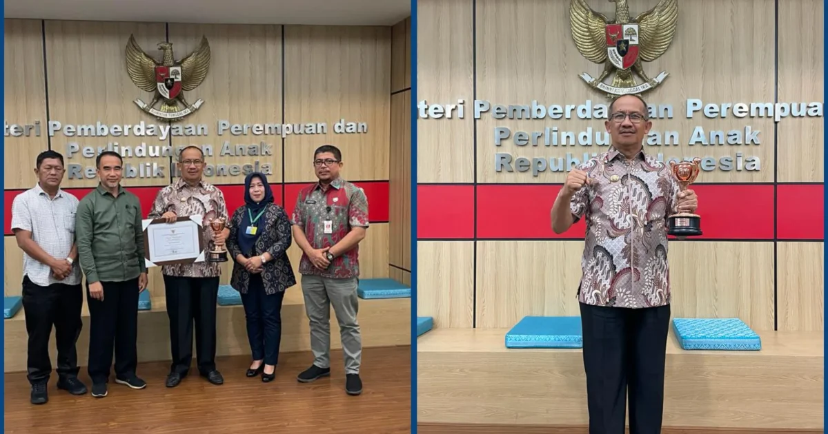 Wujudkan Kesejahteraan Gender Pemkot Kotamobagu Terima Penghargaan Anugerah Parahita Ekapraya